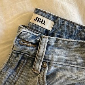 light washed wide legged jeans